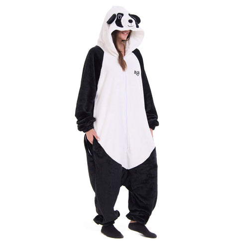 Snuggs Blanket Animal Onesie Panda
